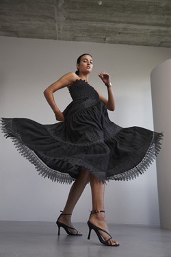 Copenhagen Muse Kjole - CMBELIEVE Dress, Black